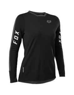 Jersey Mujer Fox Defend Pro Negro