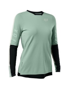 Jersey Mujer Fox Defend Pro Verde