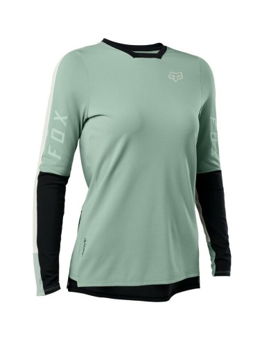 Jersey Mujer Fox Defend Pro Verde