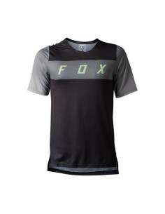 Jersey Manga Corta Fox Flexair Arcadia Negro