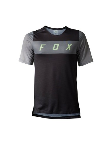 Jersey Manga Corta Fox Flexair Arcadia Negro
