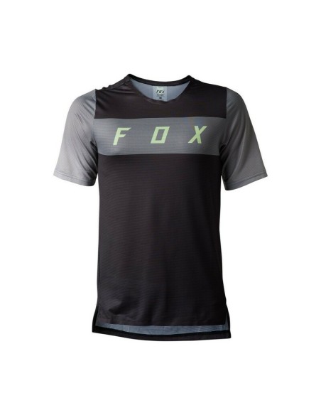 Jersey Manga Corta Fox Flexair Arcadia Negro