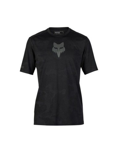 Jersey Manga Corta Fox Ranger Tru Dri Negro
