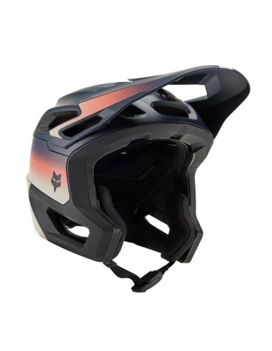 Casco Fox Dropframe Pro Lunar Azul Marino