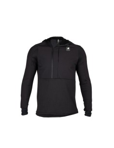 Sudadera con Capucha y Cremallera Fox Defend Thermal Negro