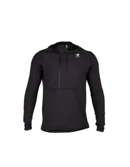 Sudadera con Capucha y Cremallera Fox Defend Thermal Negro
