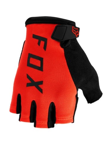 Guantes Cortos Fox Ranger Gel Naranja Fluor
