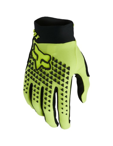 Guantes Infantiles Fox Defend Amarillo Fluo