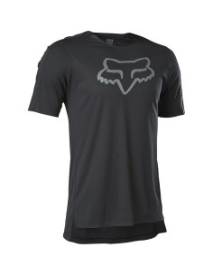 Jersey Manga Corta Fox Flexair Delta Negro
