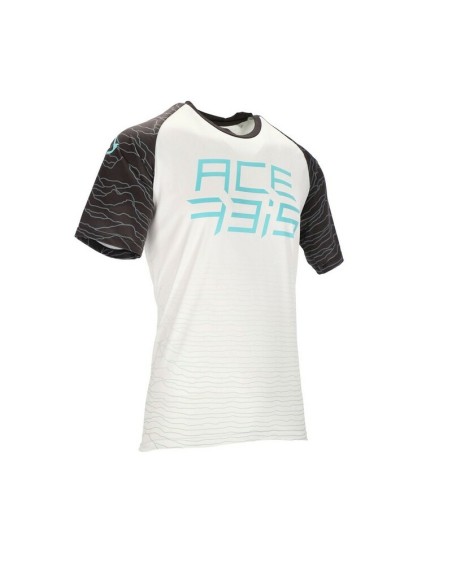 Jersey Manga Corta Acerbis MTB Flex Halo Negro/Blanco