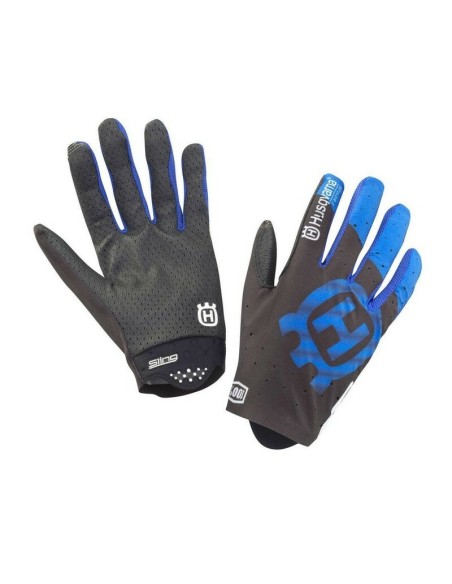 Guantes Husqvarna Pathfinder LF Negro/Azul