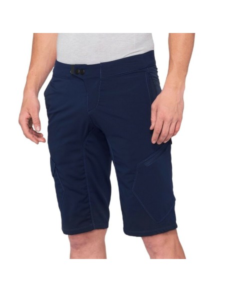 Pantalón Corto 100% Ridecamp Azul Marino