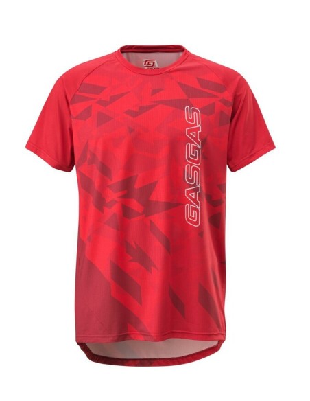 Jersey Manga Corta Gas Gas G Trail Rojo