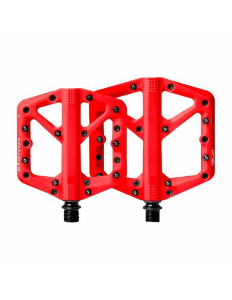 Pedales Crankbrothers Stamp Pequeños Rojo