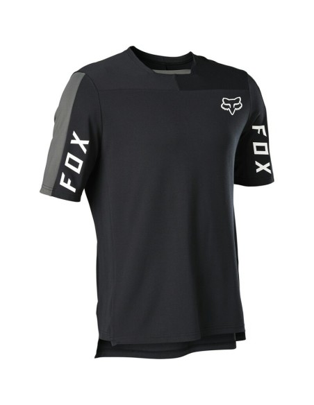 Jersey Manga Corta Fox Defend Pro Negro