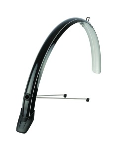 Guardabarros Polisport Towny 26" / 51mm (Delantero + Trasero) Negro