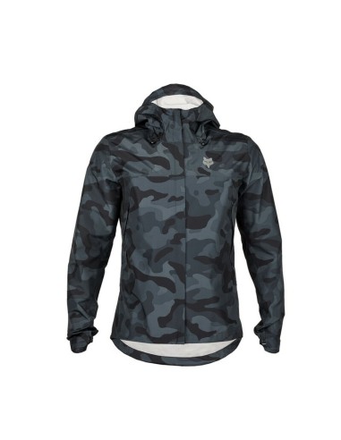 Chaqueta Impermeable Fox Ranger 2L Camuflaje Negro