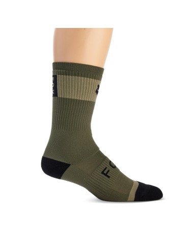 Calcetines Fox 8" Defend Winter Verde Oliva
