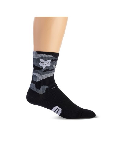 Calcetines Fox 6" Ranger Negro Camuflaje