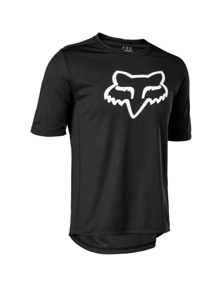 Jersey Manga Corta Infantil Fox Ranger Negro