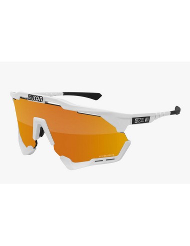Gafas Scicon Aeroshade XL Lente Multiespejo Blanco/Bronce