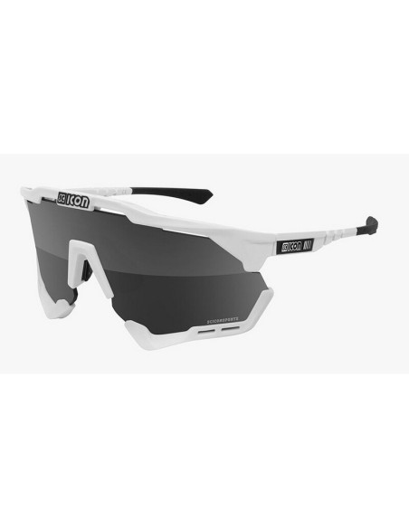 Gafas Scicon Aeroshade XL Lente Multiespejo Blanco/Plata