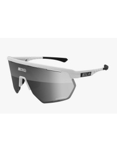 Gafas Scicon Aerowing Lente Multiespejo Blanco/Plata