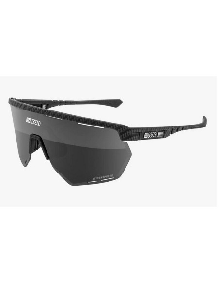 Gafas Scicon Aerowing Lente Multiespejo Negro/Plata