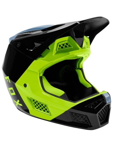 Casco Fox Rampage Pro Carbon MIPST Fuel Azul Claro