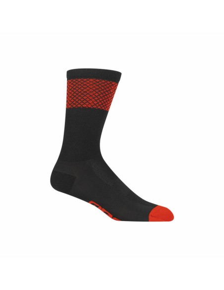 Calcetines Giro Comp Racer Negro/Rojo