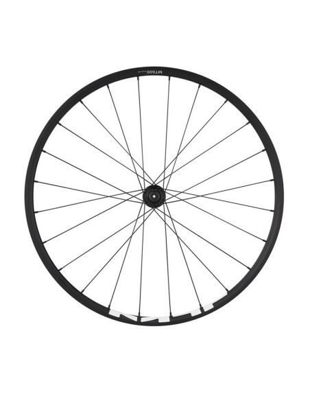 Rueda Delantera Shimano MT500 9x100 QR/24C/CL Negro