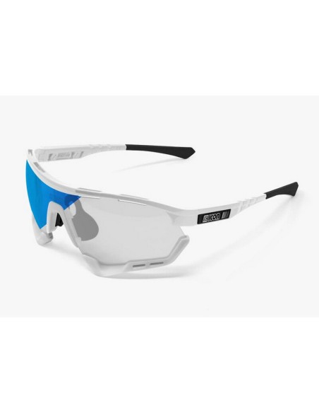 Gafas Scicon Aerotech Lente Fotocromática Blanco/Azul
