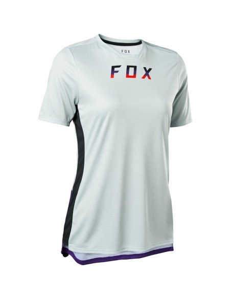 Jersey Manga Corta Mujer Fox Defend Edición Especial Perla
