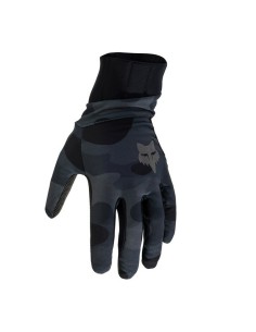 Guantes Fox Defend Pro Fire Camuflaje Negro
