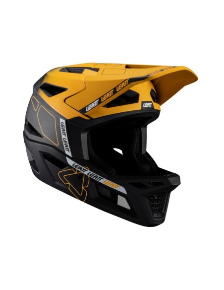 Casco Leatt MTB Gravity 6.0 Carbon Oro