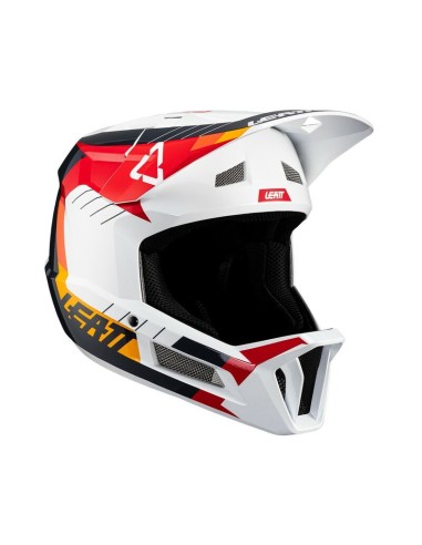 Casco Leatt MTB Gravity 2.0 Blanco/Rojo