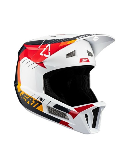 Casco Leatt MTB Gravity 2.0 Blanco/Rojo