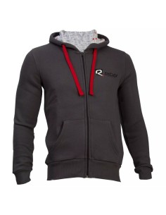 Sudadera con Capucha Riday Gris Oscuro