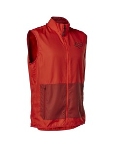 Chaleco Cortavientos Fox Ranger Rojo