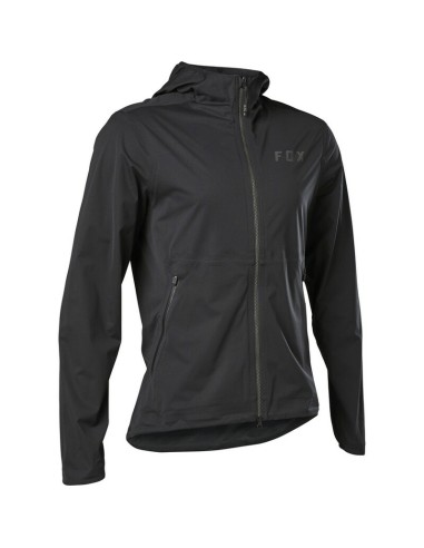 Chaqueta Impermeable Fox Flexair Negro