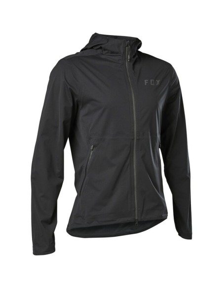 Chaqueta Impermeable Fox Flexair Negro