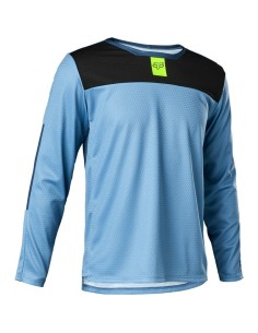 Jersey Infantil Fox Defend Fox Azul Claro