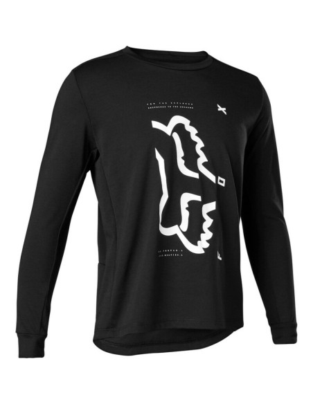 Jersey Infantil Fox Ranger Drirelease Negro