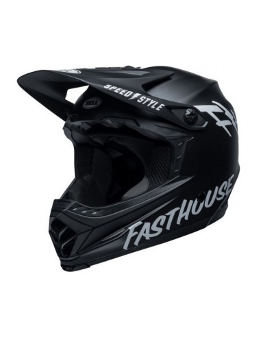 Casco Bell Full 9 Fusion Mips Negro/Blanco