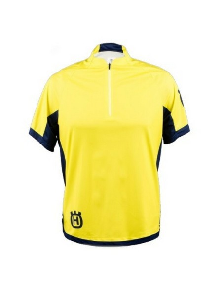 Jersey Bici Husqvarna Remote Amarillo/Azul