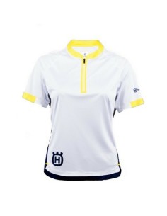 Jersey Bici Mujer Husqvarna Remote Blanco