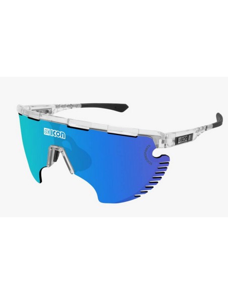 Gafas Scicon Aerowing Lamon Lente Multiespejo  Azul