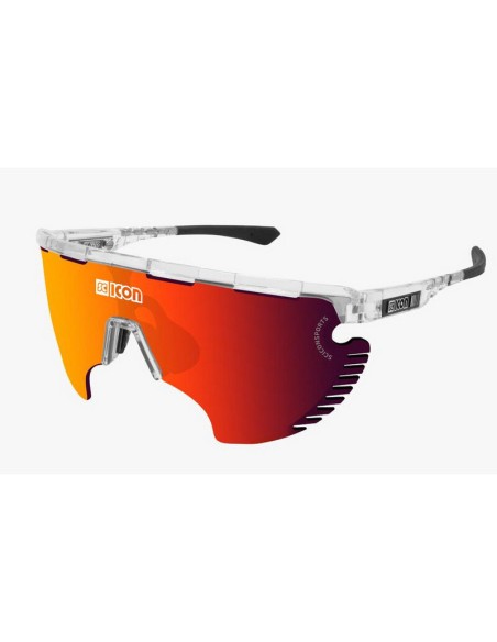 Gafas Scicon Aerowing Lamon Lente Multiespejo  Rojo