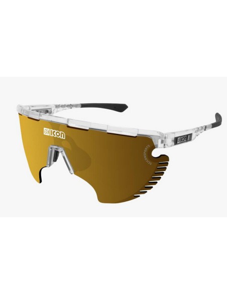 Gafas Scicon Aerowing Lamon Lente Multiespejo  Bronce