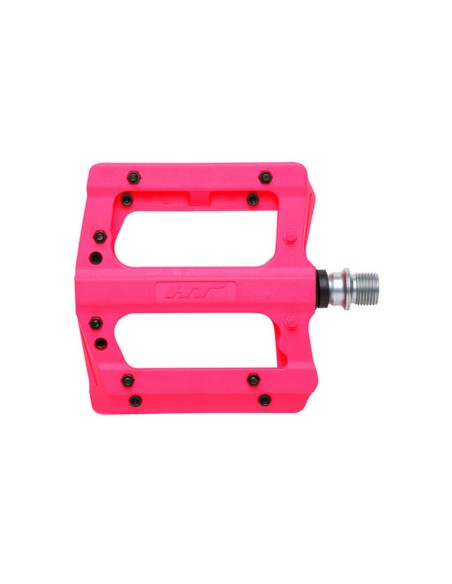 Pedales HT PA12A Rosa Fluo